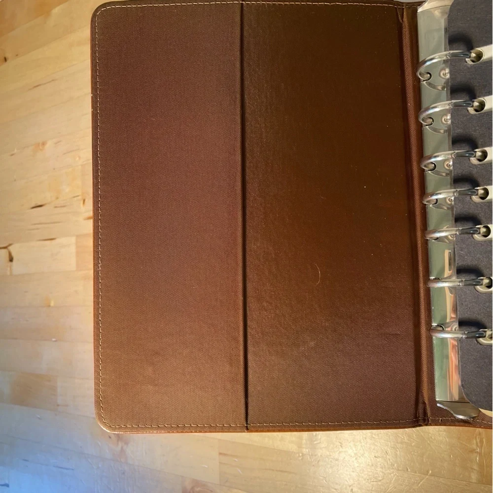 Day Timer binder planning